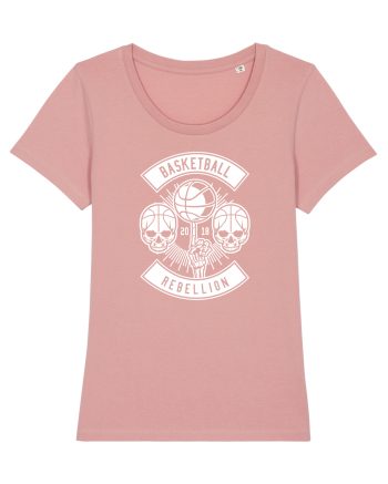 Basketball Rebellion Skeleton WHite Canyon Pink