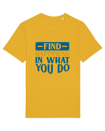 Find Happiness In What You Do Spectra Yellow