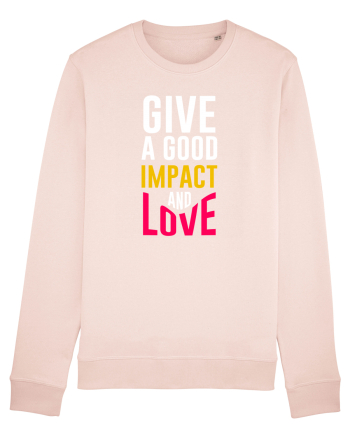 Give A Good Impact And Love Candy Pink