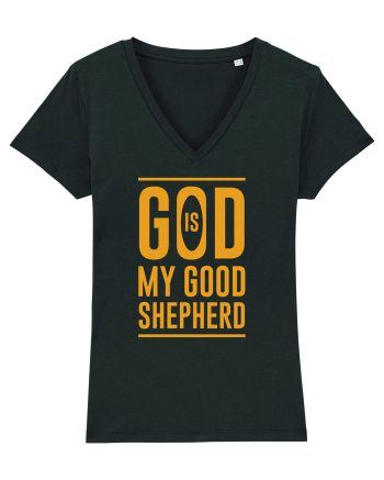 God Is My Good Shepherd Black