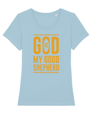 God Is My Good Shepherd Sky Blue