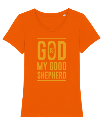 God Is My Good Shepherd Bright Orange