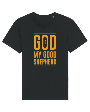 God Is My Good Shepherd Black