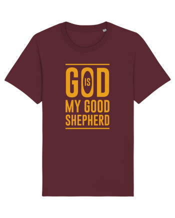 God Is My Good Shepherd Burgundy