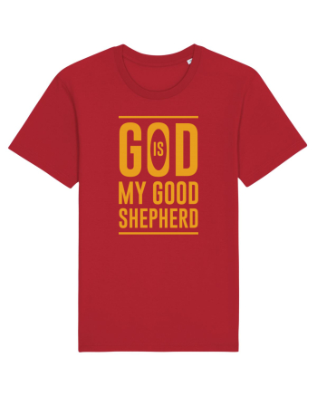 God Is My Good Shepherd Red