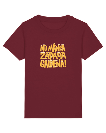 Nu mânca zăpada galbenă Burgundy