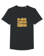 Nu mânca zăpada galbenă Tricou mânecă scurtă guler larg Bărbat Skater