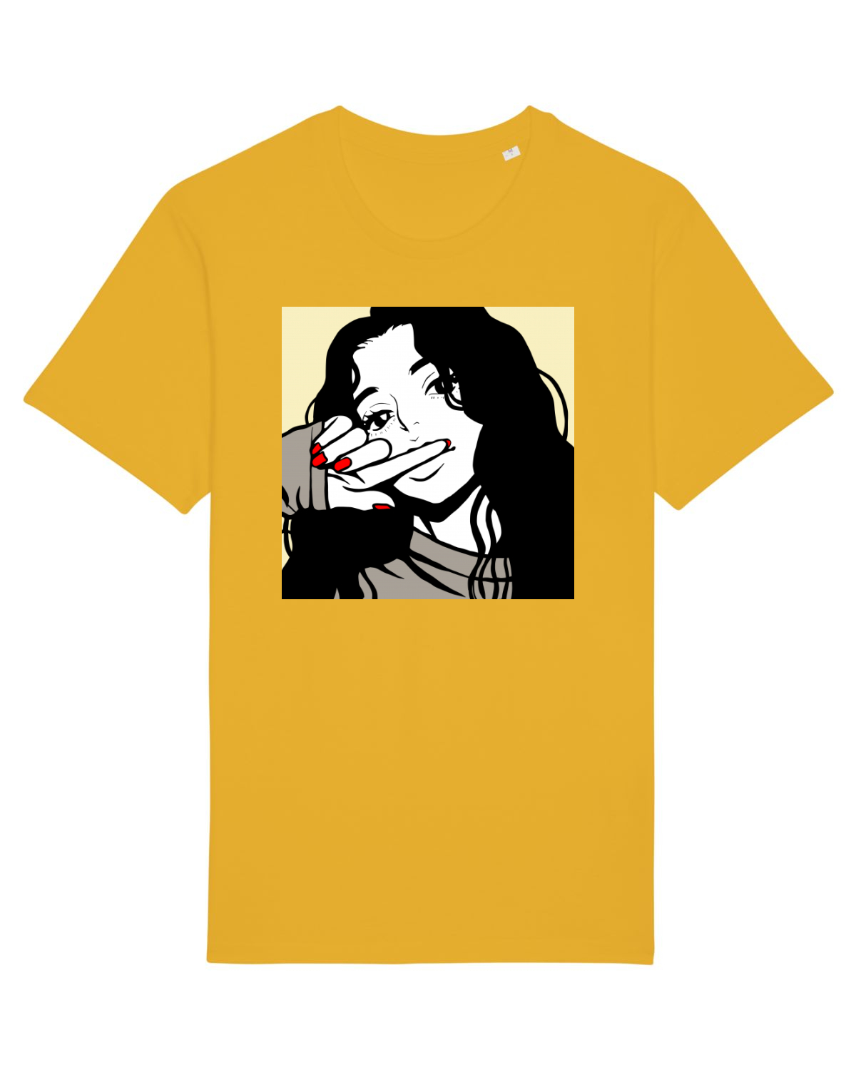 Tricou mânecă scurtă Unisex Rocker Spectra Yellow