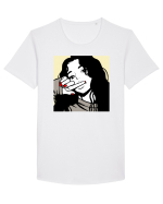 Shut Up Tricou mânecă scurtă guler larg Bărbat Skater