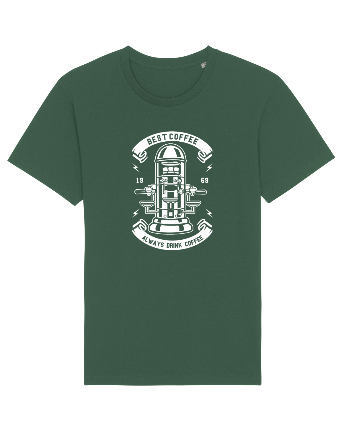 Tricou mânecă scurtă Unisex Rocker Bottle Green