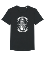 Best Coffee White Tricou mânecă scurtă guler larg Bărbat Skater