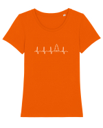 CRACIUN Tricou mânecă scurtă guler larg fitted Damă Expresser