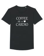 COFFEE Tricou mânecă scurtă guler larg Bărbat Skater