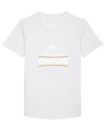 ADVENTURE Tricou mânecă scurtă guler larg Bărbat Skater