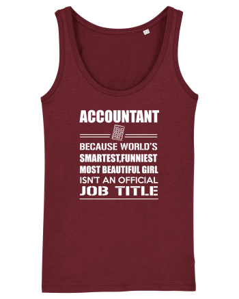 ACCOUNTANT Burgundy