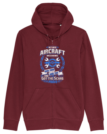 AIRCRAFT MECHANIC Burgundy