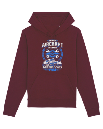 AIRCRAFT MECHANIC Burgundy