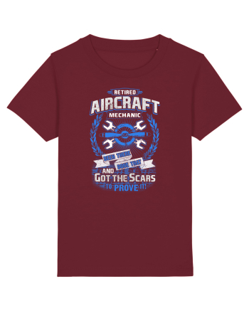 AIRCRAFT MECHANIC Burgundy
