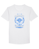 AIRCRAFT MECHANIC Tricou mânecă scurtă guler larg Bărbat Skater