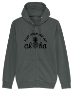ALOHA Hanorac cu fermoar Unisex Connector