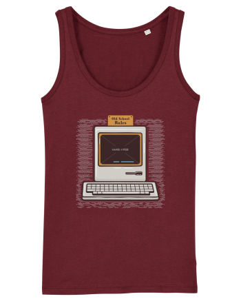 Old School Rules Burgundy