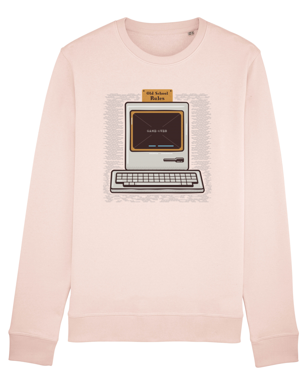 Bluză mânecă lungă Unisex Rise Candy Pink