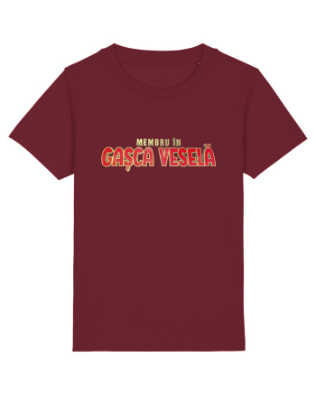 Membru in Gasca Vesela Burgundy