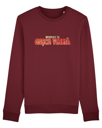 Membru in Gasca Vesela Burgundy