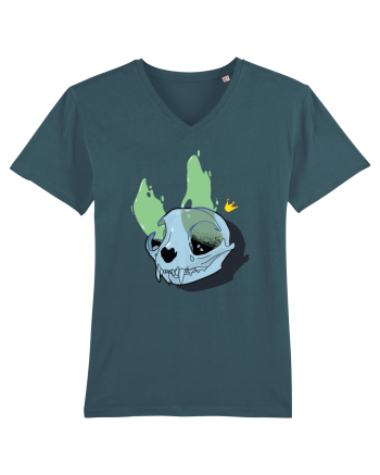 Cat skull on fire Stargazer