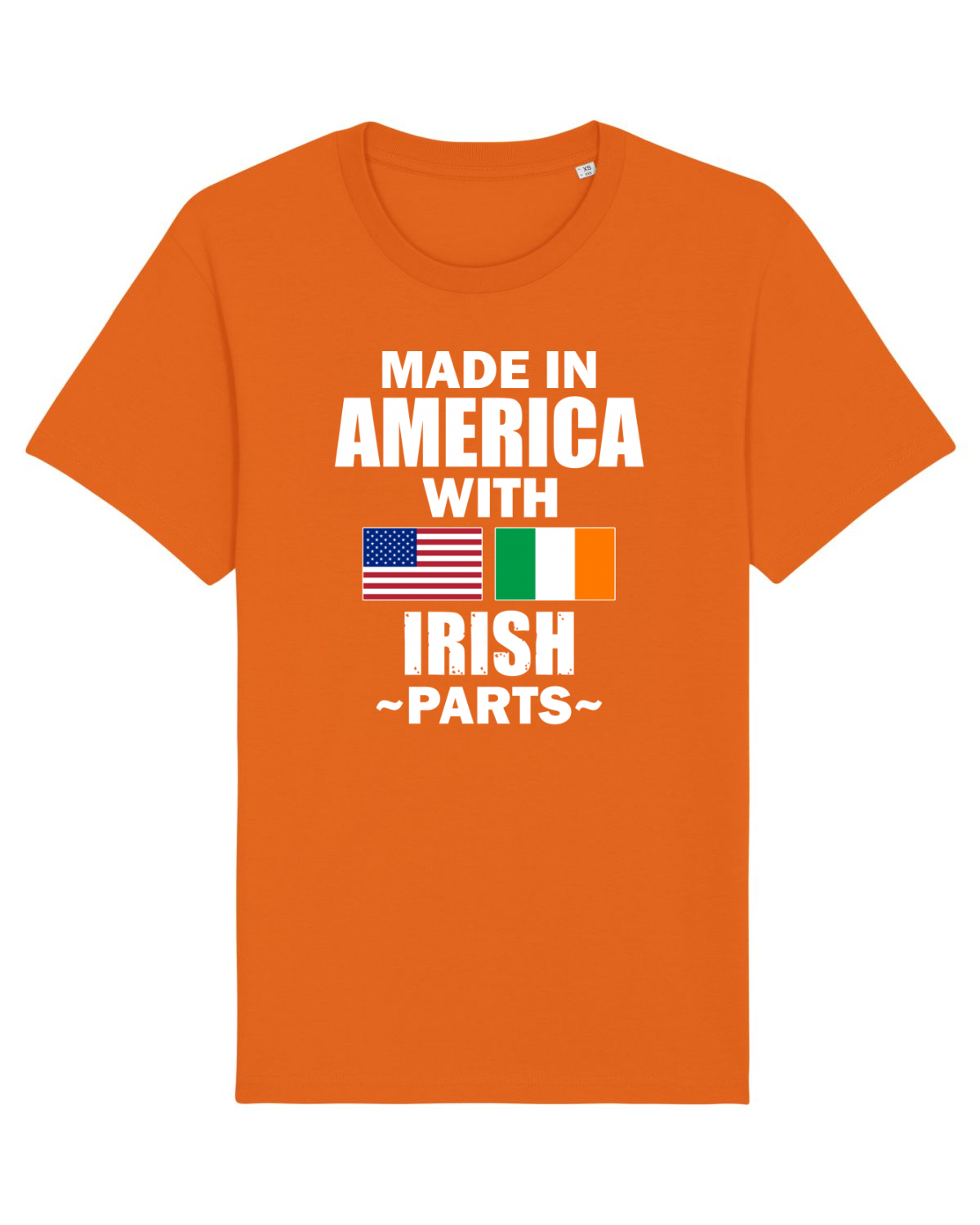 Tricou mânecă scurtă Unisex Rocker Bright Orange