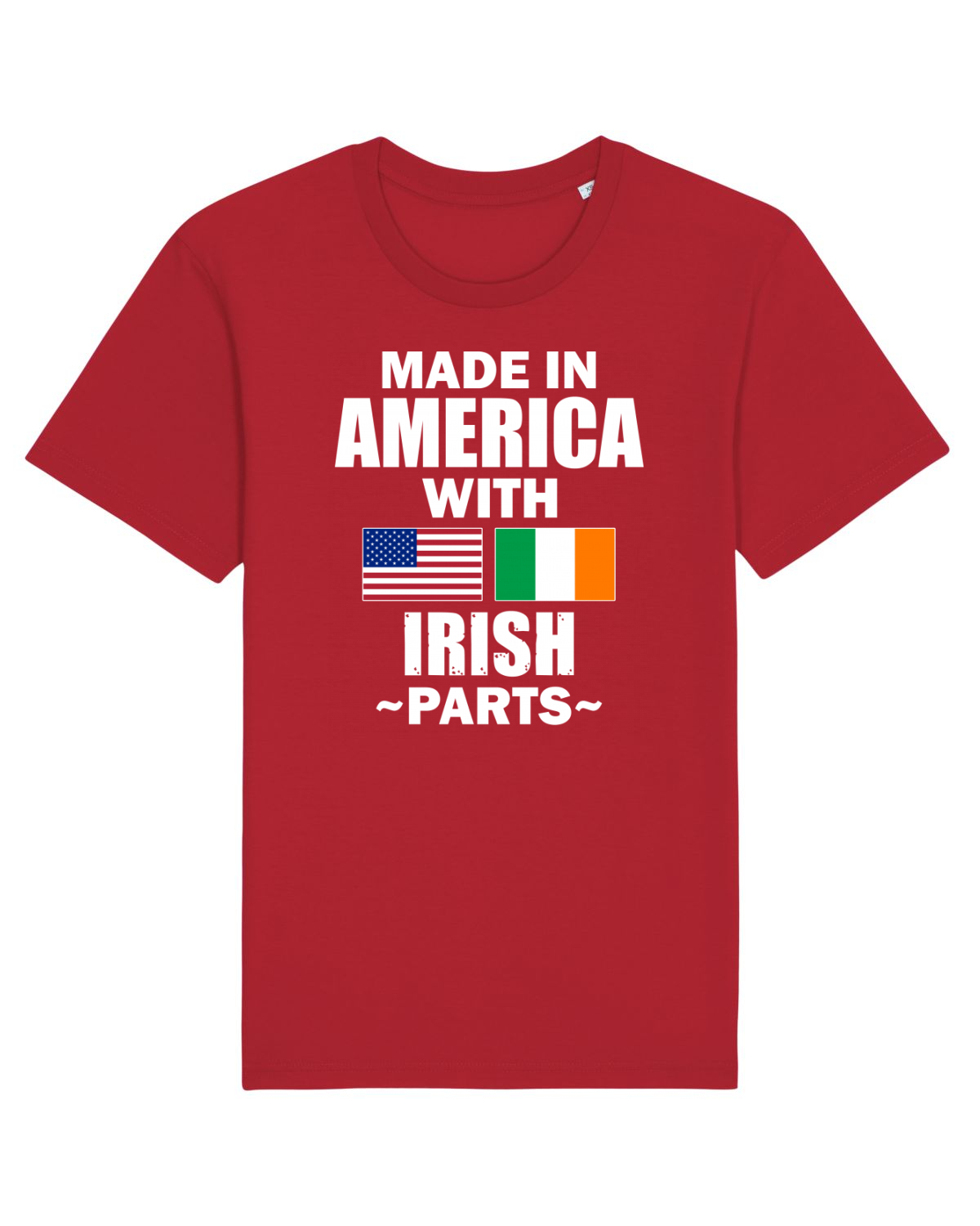 Tricou mânecă scurtă Unisex Rocker Red