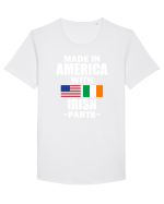 MADE IN AMERICA Tricou mânecă scurtă guler larg Bărbat Skater