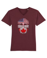 AMERICAN Tricou mânecă scurtă guler V Bărbat Presenter