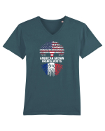 AMERICAN Tricou mânecă scurtă guler V Bărbat Presenter