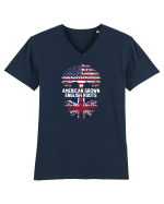 AMERICAN Tricou mânecă scurtă guler V Bărbat Presenter
