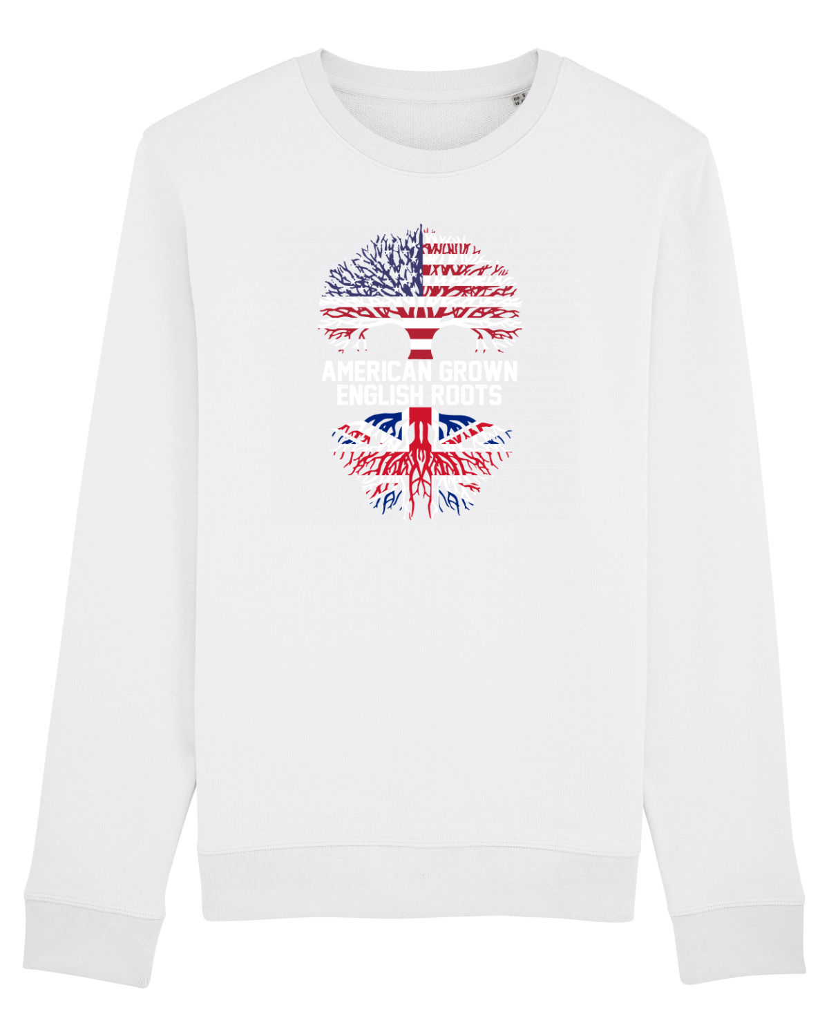 Bluză mânecă lungă Unisex Rise White