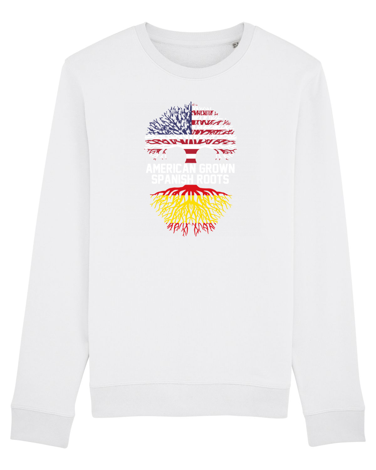 Bluză mânecă lungă Unisex Rise White