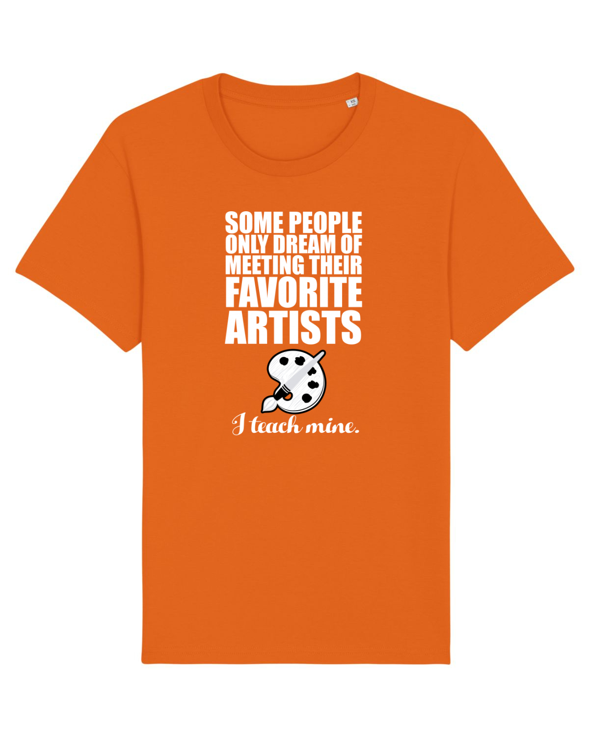 Tricou mânecă scurtă Unisex Rocker Bright Orange