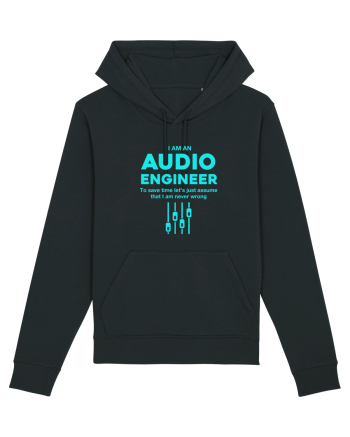 AUDIO ENGINEER Black