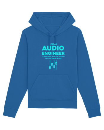 AUDIO ENGINEER Royal Blue