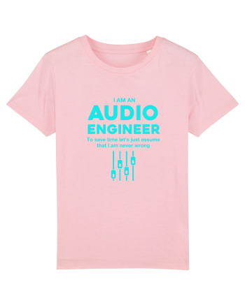 AUDIO ENGINEER Cotton Pink