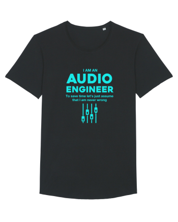 AUDIO ENGINEER Black