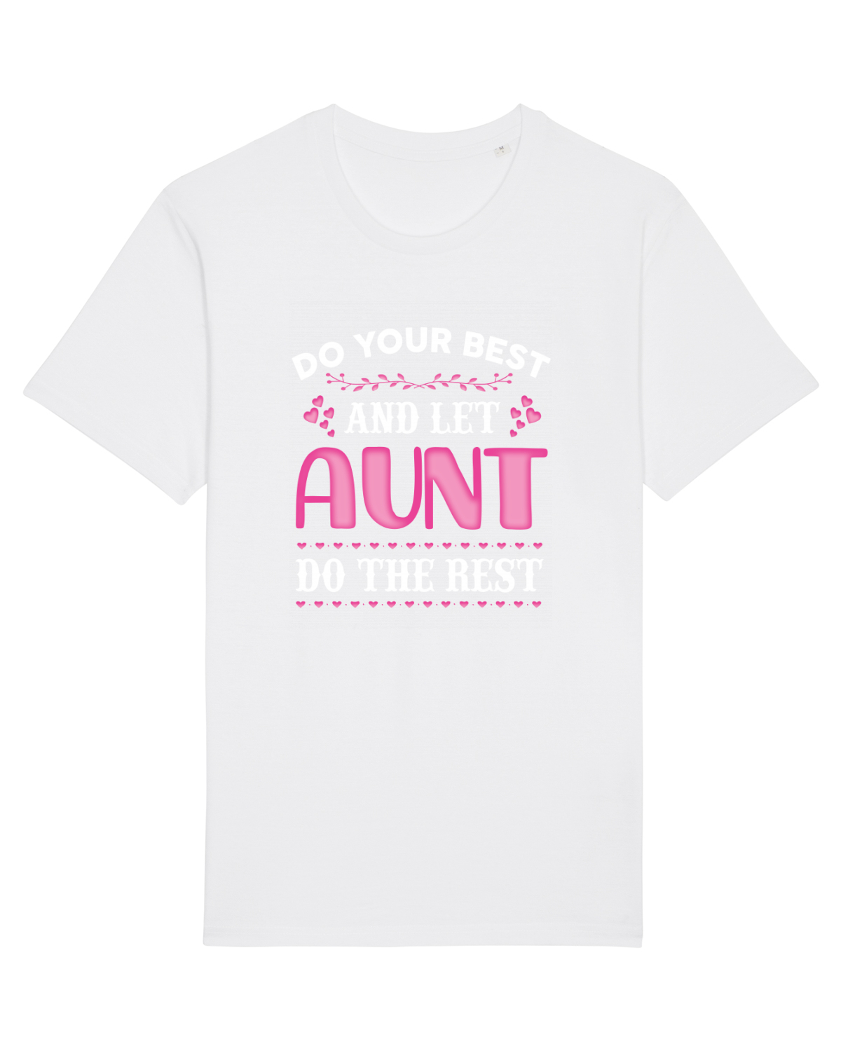 Tricou mânecă scurtă Unisex Rocker White