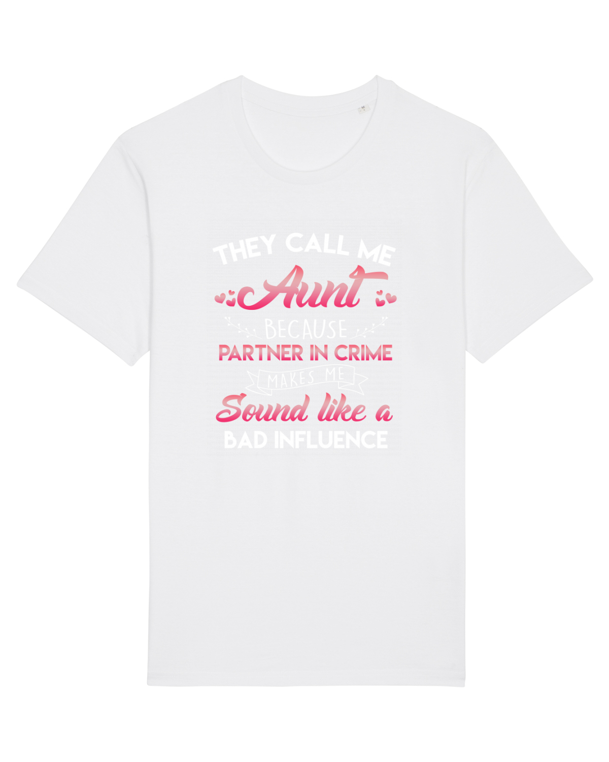 Tricou mânecă scurtă Unisex Rocker White