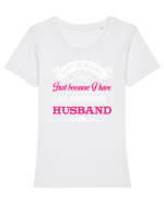 WIFE Tricou mânecă scurtă guler larg fitted Damă Expresser