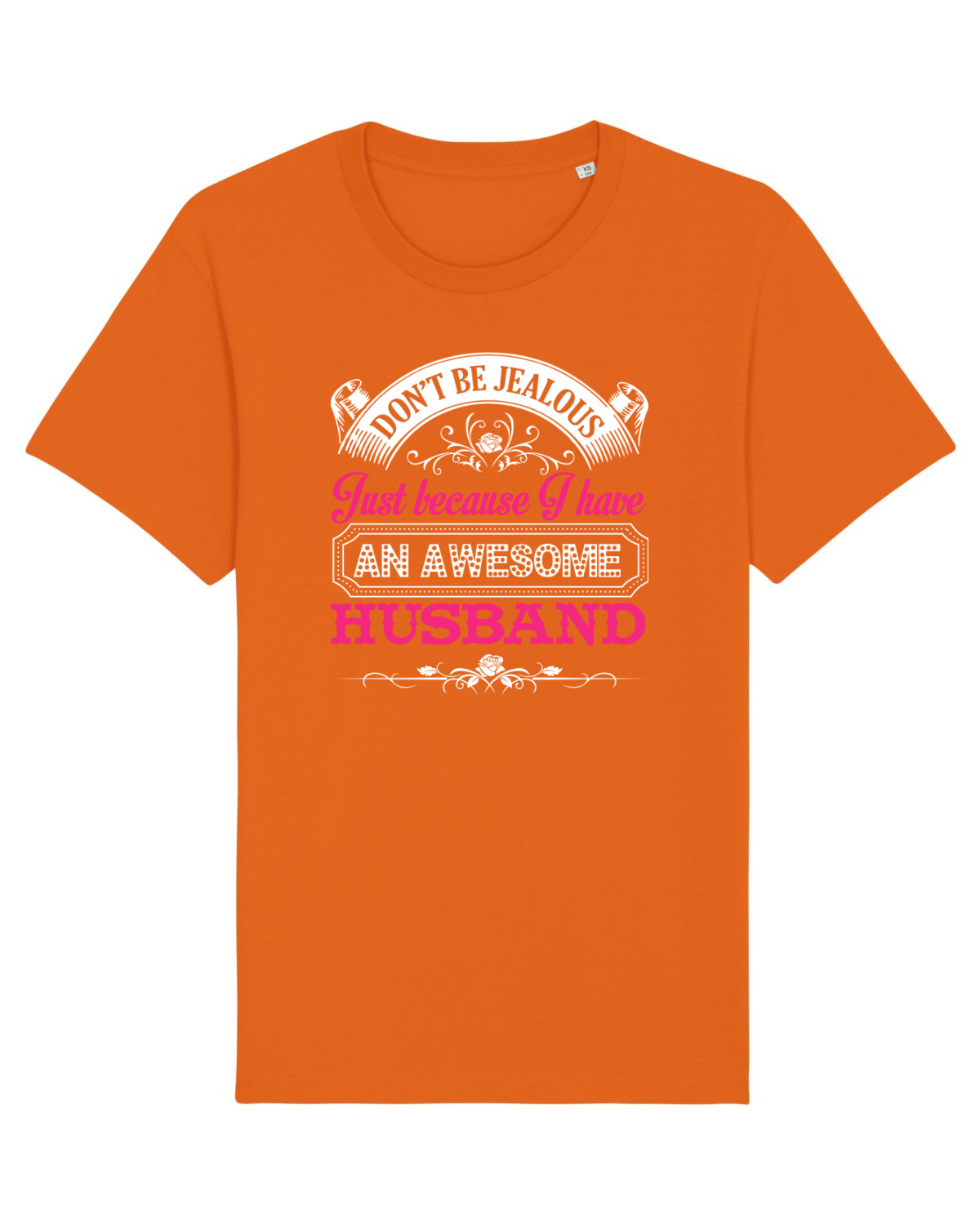Tricou mânecă scurtă Unisex Rocker Bright Orange