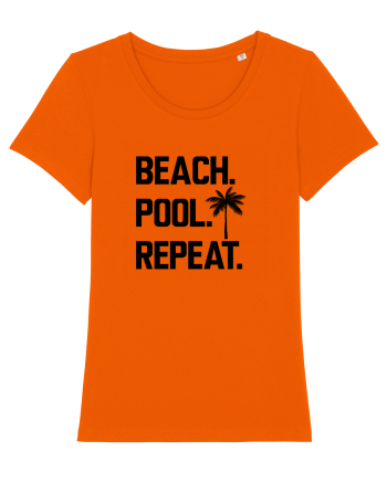 BEACH AND POOL Bright Orange