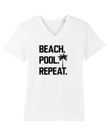 BEACH AND POOL White