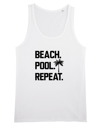 BEACH AND POOL White