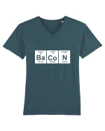 BACON Tricou mânecă scurtă guler V Bărbat Presenter